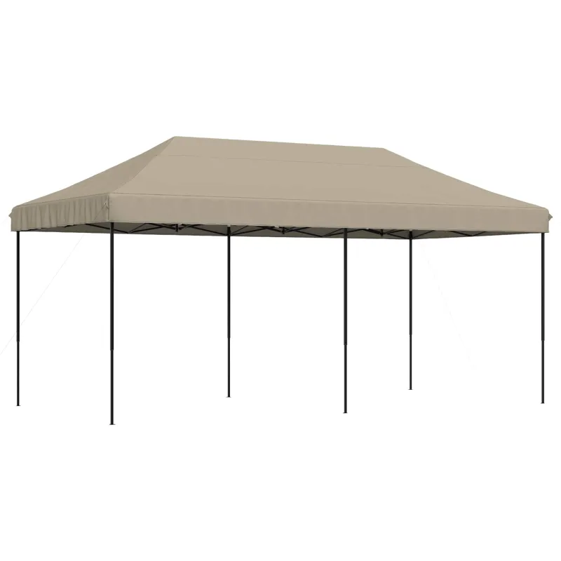 Šventės palapinė Taupe 292 x 580 x 315 cm Oksfordo audinys