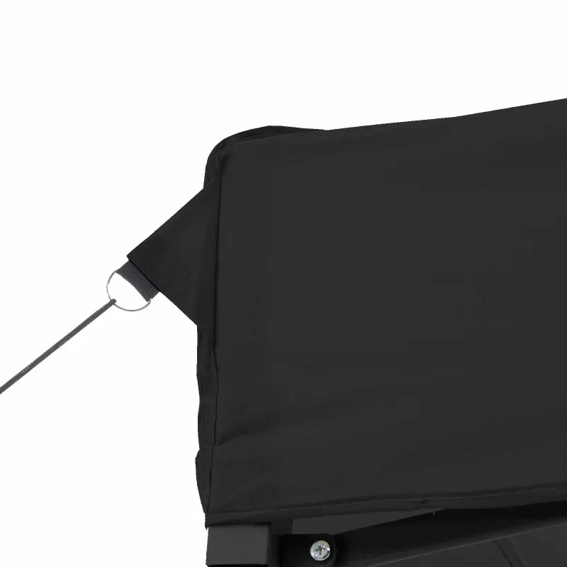 Šventės palapinė Juodas 292 x 580 x 315 cm Oksfordo audinys