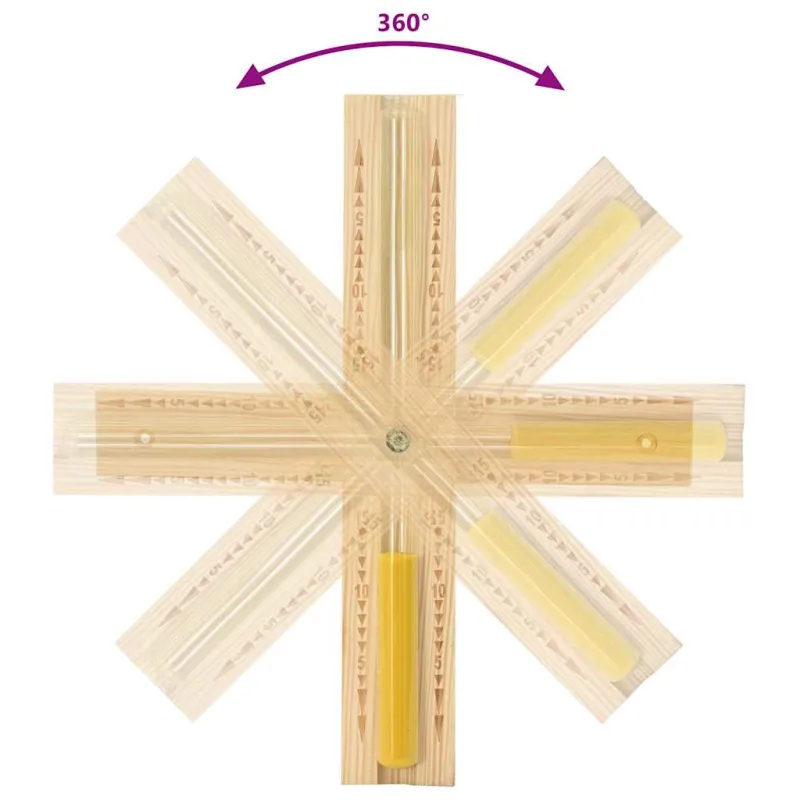 Saunos Priedų Rinkinys 4 pcs Ruda