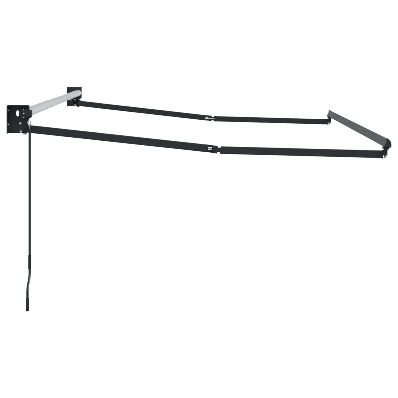 Mechaninis traukiamas markizės rėmas Antracitas 3,5 x 2 m