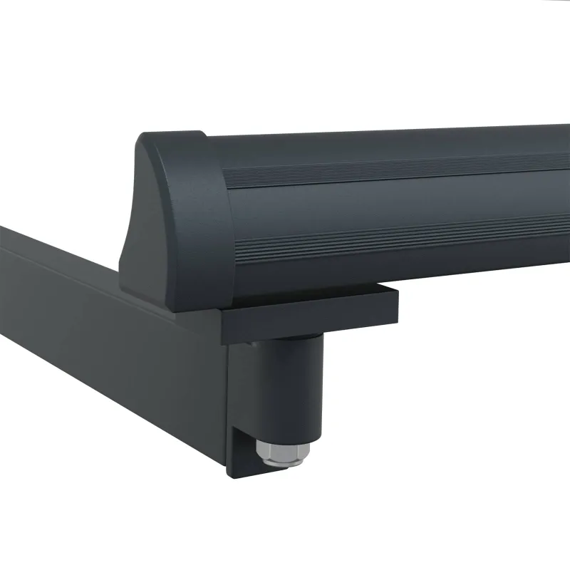 Mechaninis traukiamas markizės rėmas Antracitas 4 x 2 m