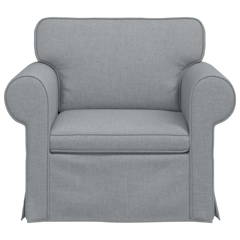 Sofa Šviesiai pilka 95 x 82 x 80 cm audinys