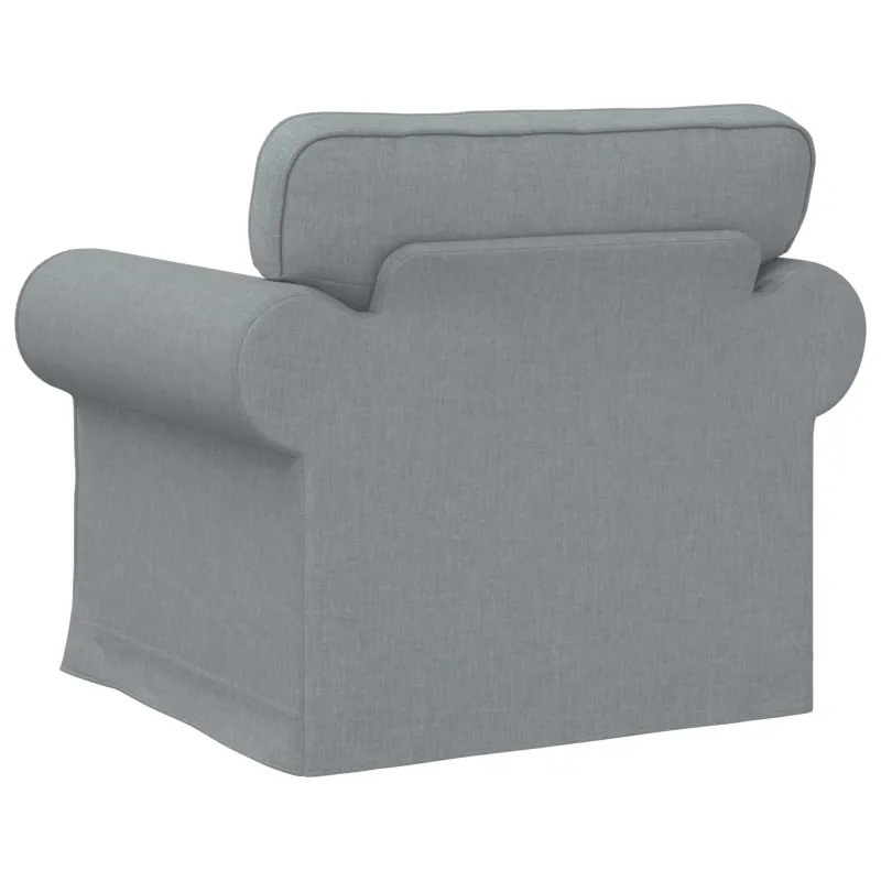 Sofa Šviesiai pilka 95 x 82 x 80 cm audinys