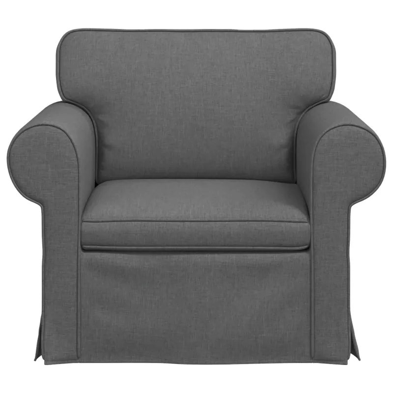 Sofa Tamsiai pilka 95 x 82 x 80 cm audinys