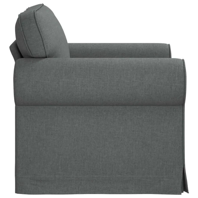 Sofa Tamsiai pilka 95 x 82 x 80 cm audinys