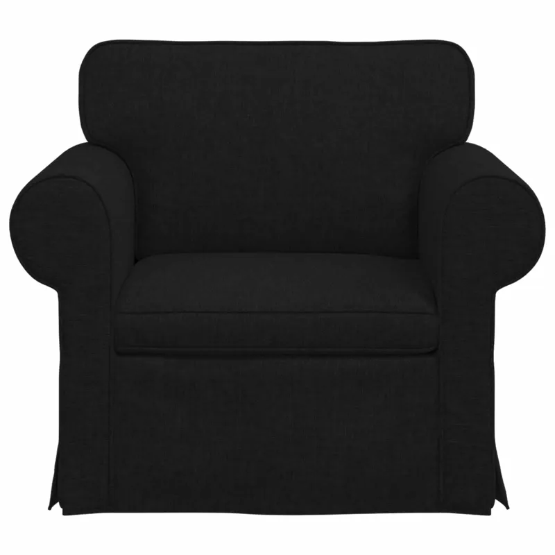 Sofa Juoda 95 x 82 x 80 cm audinys