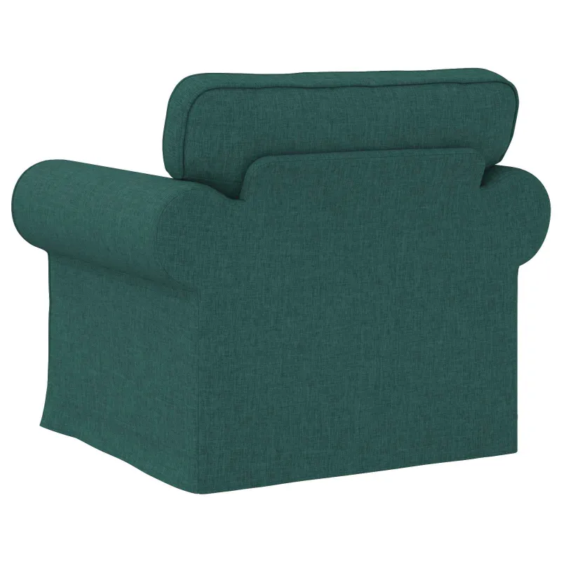 Sofa Tamsiai žalia 95 x 82 x 80 cm audinys