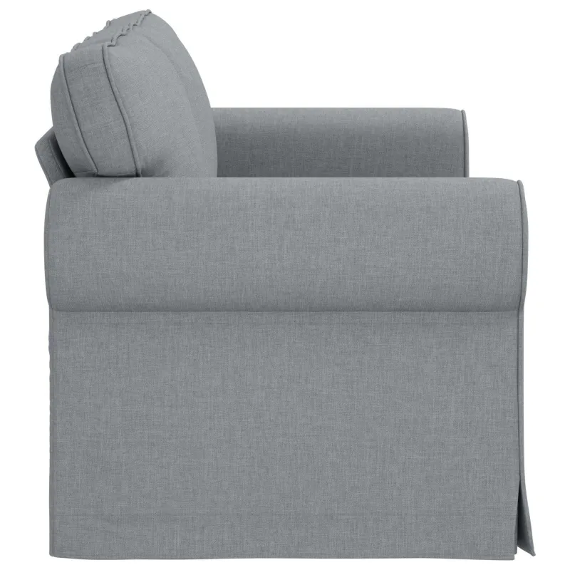 Sofa Šviesiai pilka 155 x 82 x 80 cm audinys
