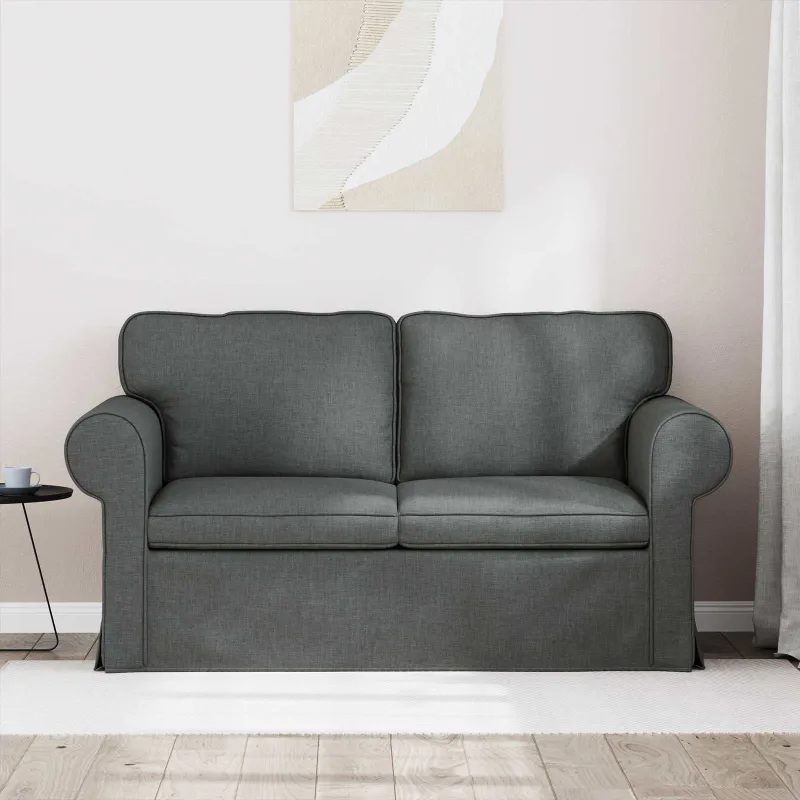 Sofa Tamsiai pilka 155 x 82 x 80 cm audinys