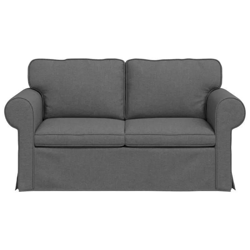 Sofa Tamsiai pilka 155 x 82 x 80 cm audinys