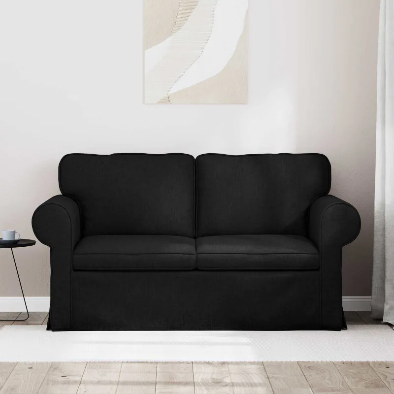 Sofa Juoda 155 x 82 x 80 cm audinys