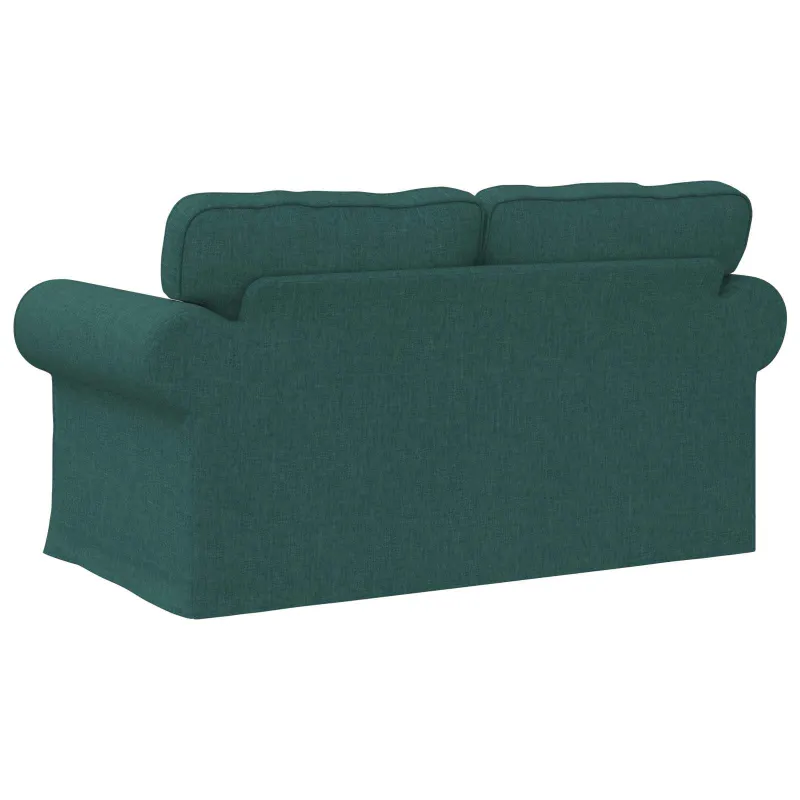 Sofa Tamsiai žalia 155 x 82 x 80 cm audinys