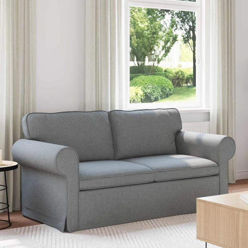 Sofa Šviesiai pilka 175 x 82 x 80 cm audinys