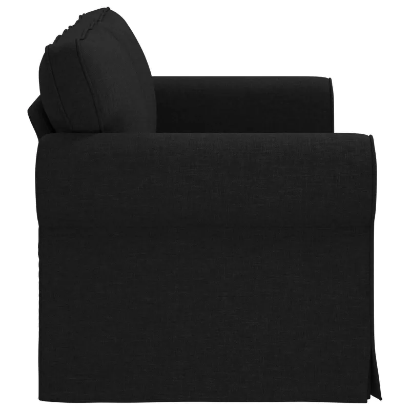 Sofa Juoda 175 x 82 x 80 cm audinys