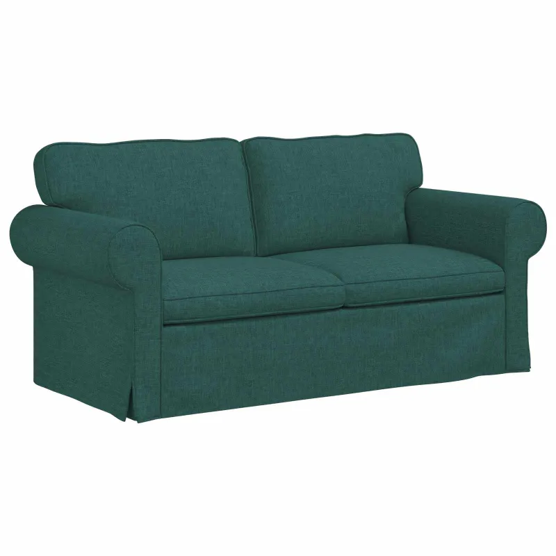 Sofa Tamsiai žalia 175 x 82 x 80 cm audinys