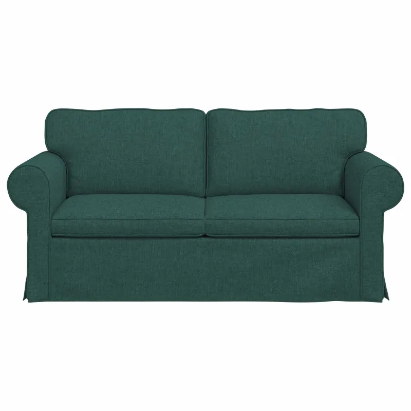 Sofa Tamsiai žalia 175 x 82 x 80 cm audinys