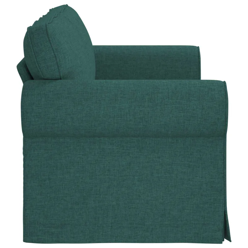 Sofa Tamsiai žalia 175 x 82 x 80 cm audinys
