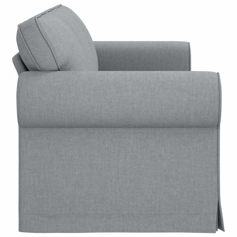 Sofa Šviesiai pilka 215 x 82 x 80 cm audinys