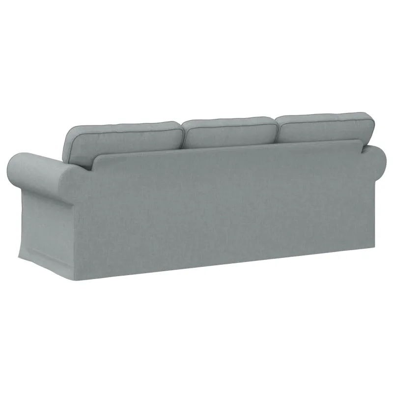 Sofa Šviesiai pilka 215 x 82 x 80 cm audinys