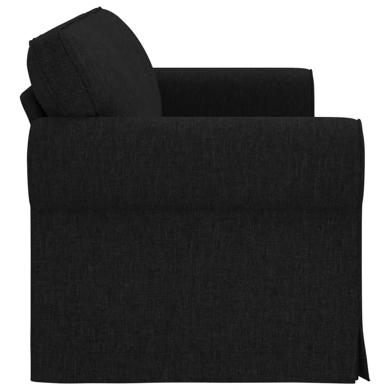 Sofa Juoda 215 x 82 x 80 cm audinys