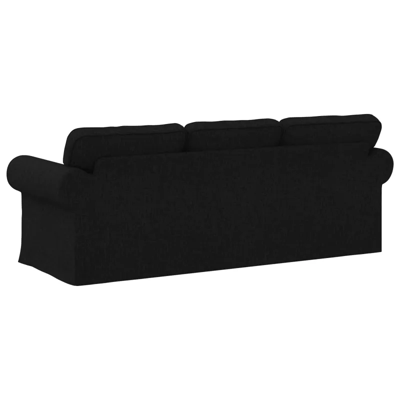 Sofa Juoda 215 x 82 x 80 cm audinys