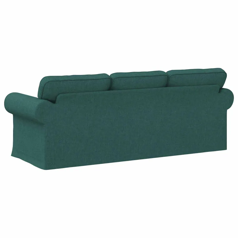 Sofa Tamsiai žalia 215 x 82 x 80 cm audinys