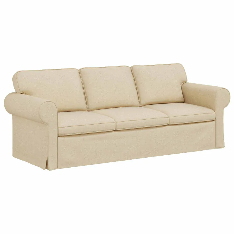 Sofa Kreminė 215 x 82 x 80 cm audinys