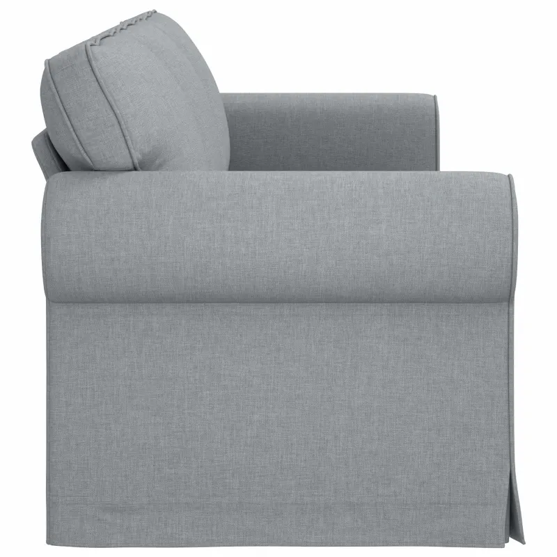 Sofa Šviesiai pilka 245 x 82 x 80 cm audinys