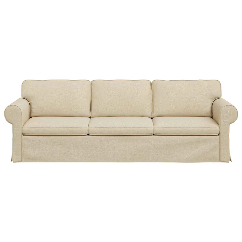 Sofa Kreminė 245 x 82 x 80 cm audinys