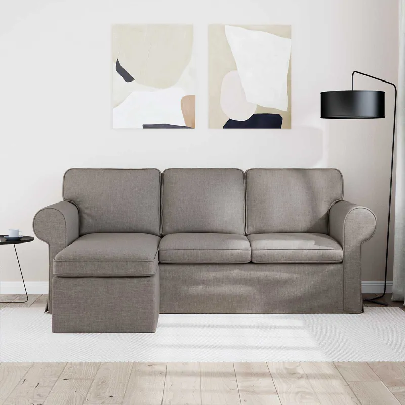 Sofa Tortora 195 x 138 x 80 cm audinys