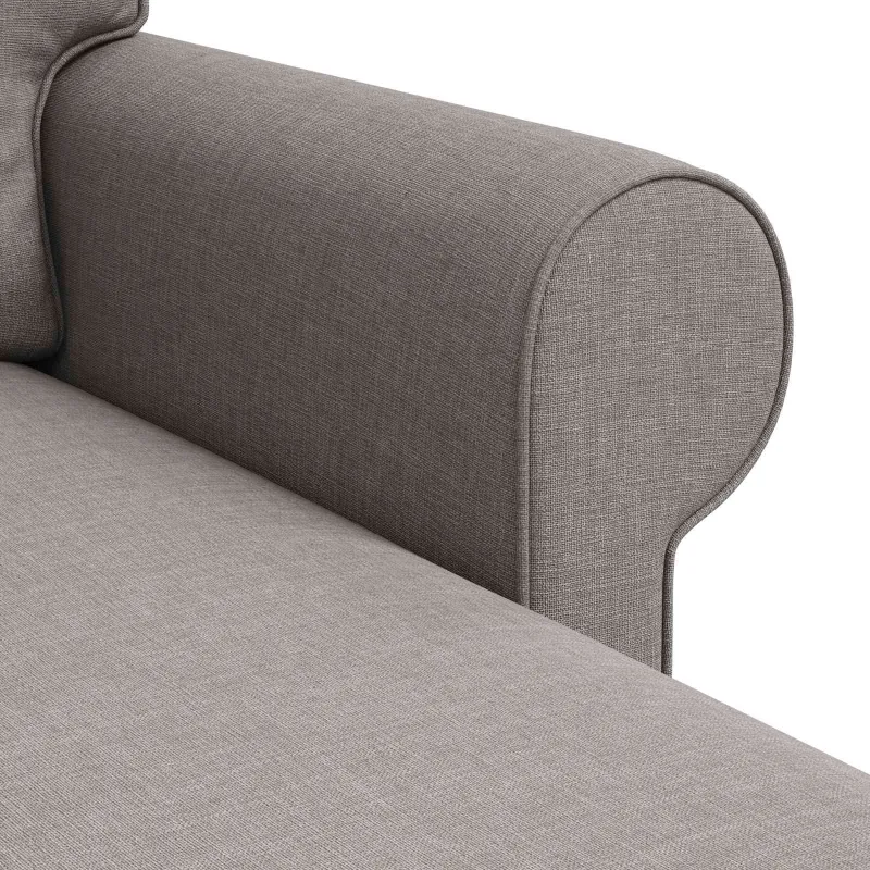 Sofa Tortora 195 x 138 x 80 cm audinys