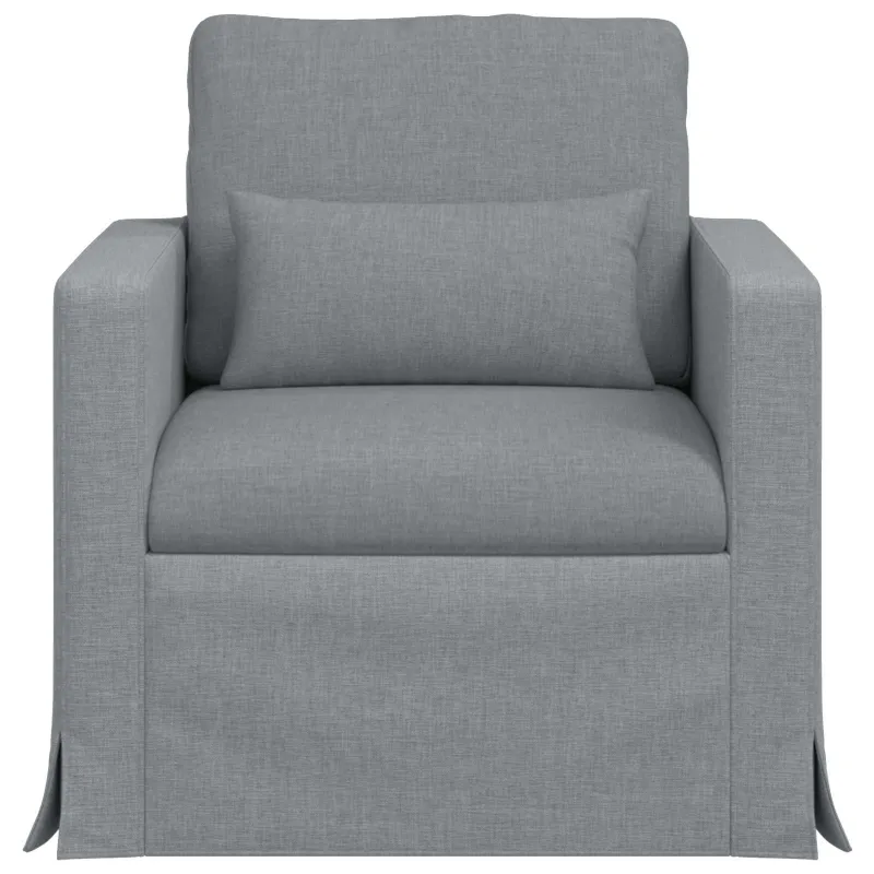 Sofa Šviesiai pilka 78 x 78 x 80 cm audinys