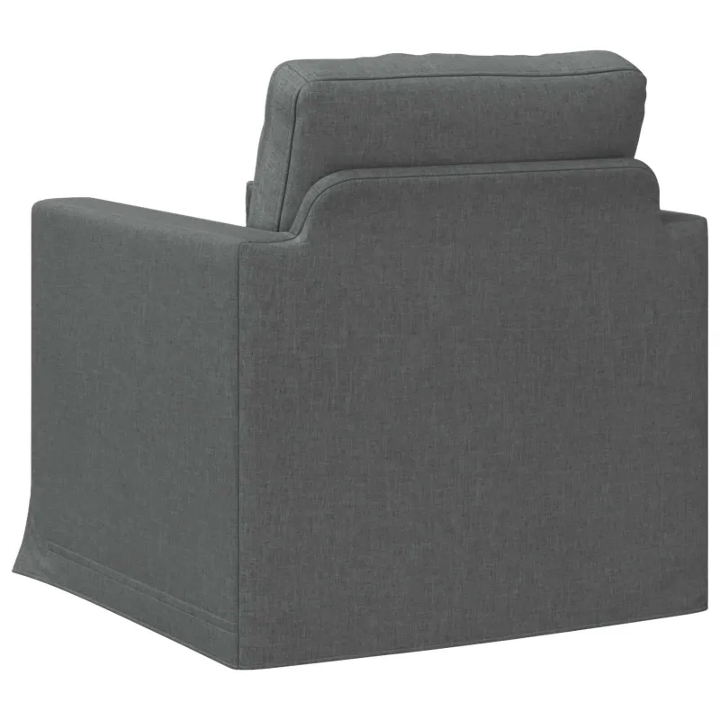 Sofa Tamsiai pilka 78 x 78 x 80 cm audinys