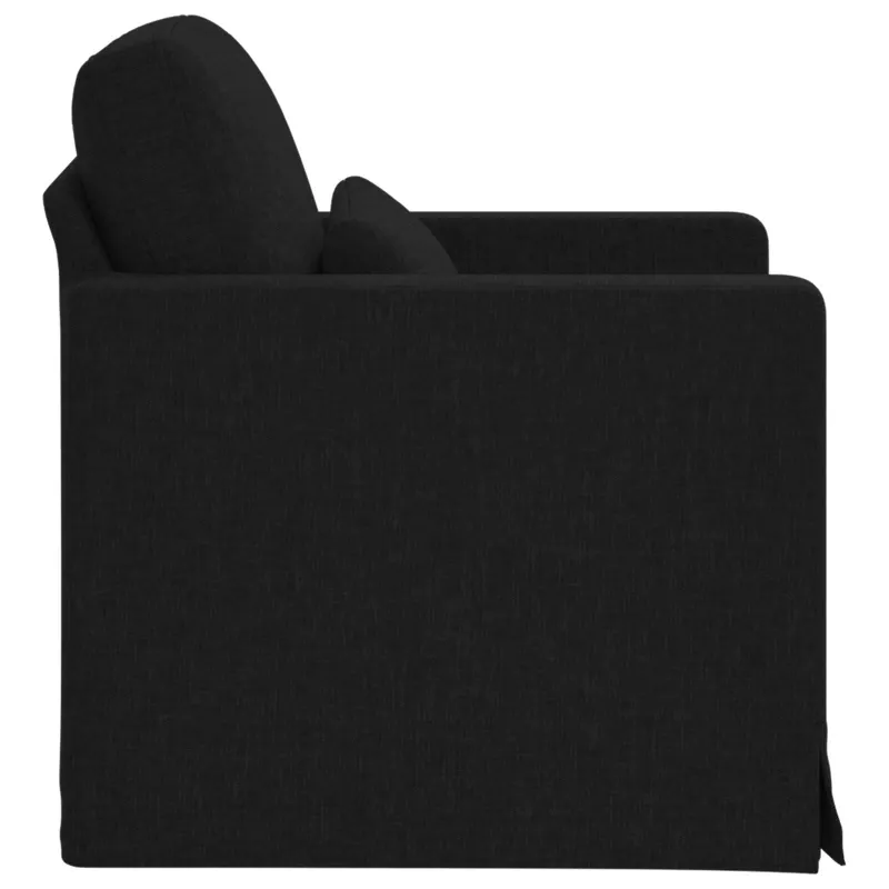 Sofa Juoda 78 x 78 x 80 cm audinys