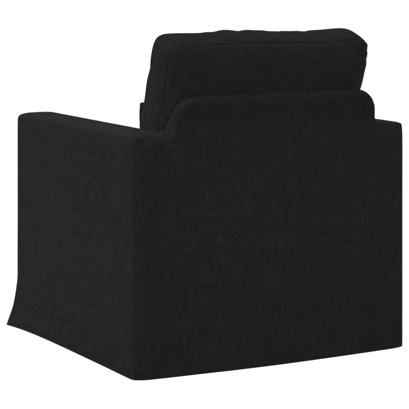 Sofa Juoda 78 x 78 x 80 cm audinys