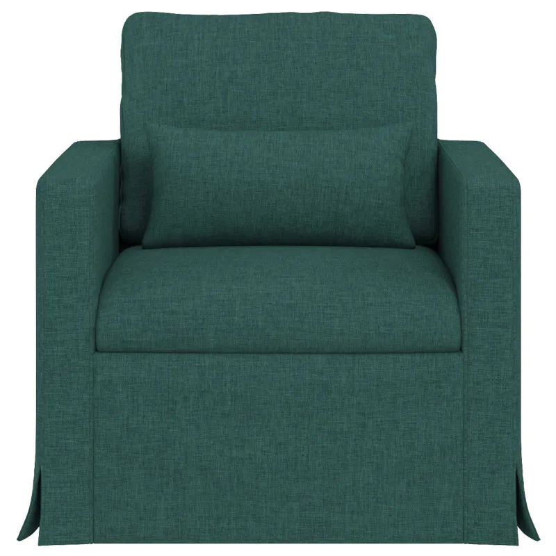 Sofa Tamsiai žalia 78 x 78 x 80 cm audinys