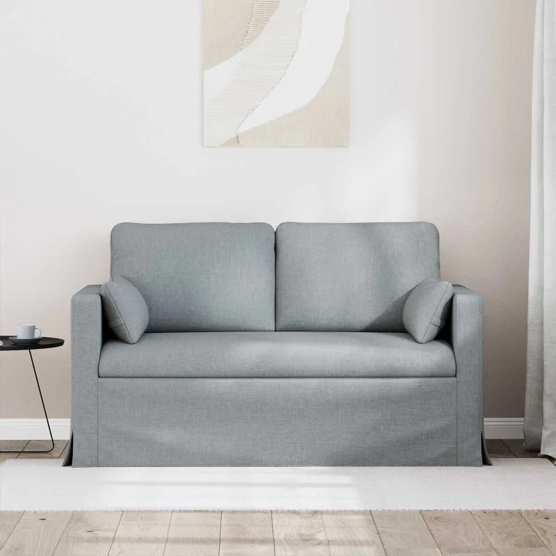 Sofa Šviesiai pilka 139 x 78 x 80 cm audinys