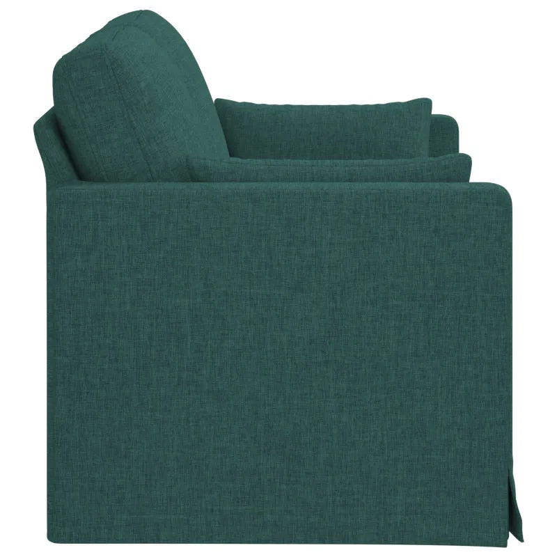 Sofa Tamsiai žalia 139 x 78 x 80 cm audinys