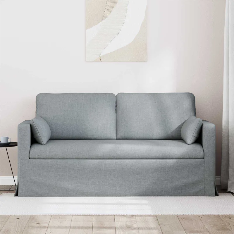 Sofa Šviesiai pilka 158 x 78 x 80 cm audinys