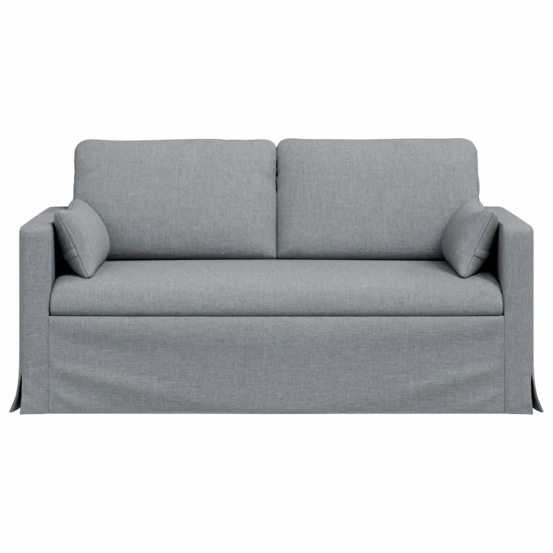 Sofa Šviesiai pilka 158 x 78 x 80 cm audinys