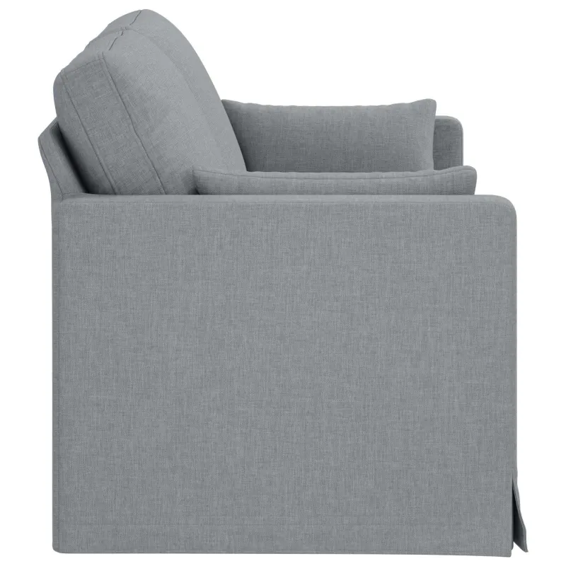 Sofa Šviesiai pilka 158 x 78 x 80 cm audinys