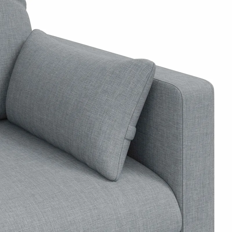Sofa Šviesiai pilka 158 x 78 x 80 cm audinys