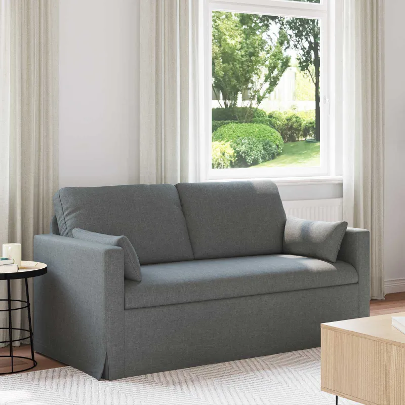 Sofa Tamsiai pilka 158 x 78 x 80 cm audinys