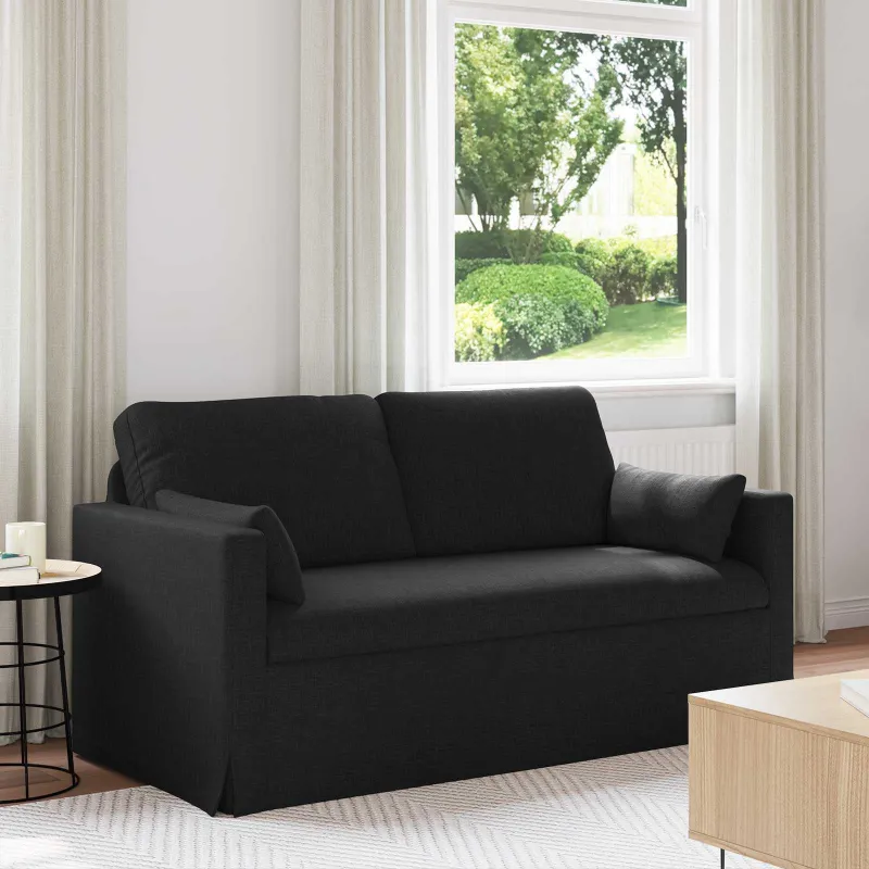 Sofa Juoda 158 x 78 x 80 cm audinys