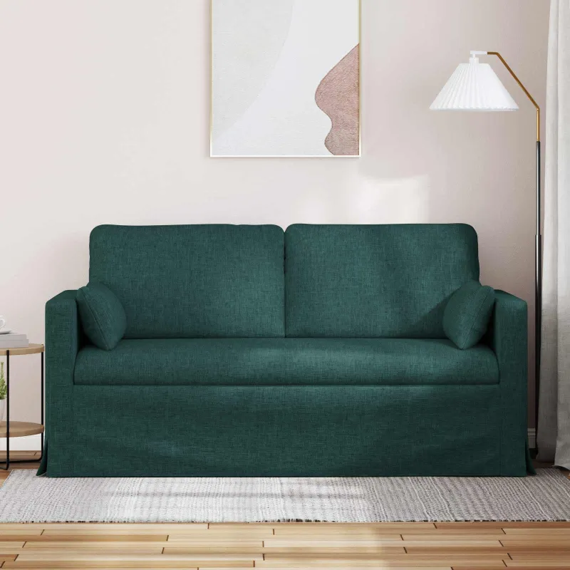 Sofa Tamsiai žalia 158 x 78 x 80 cm audinys