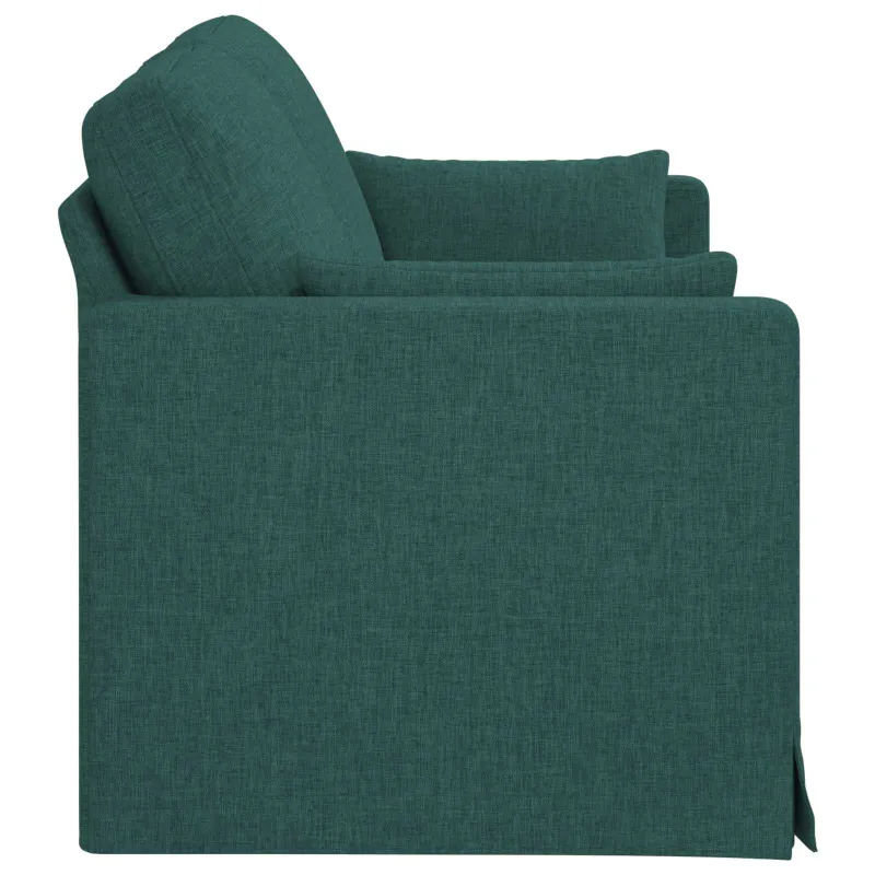 Sofa Tamsiai žalia 158 x 78 x 80 cm audinys