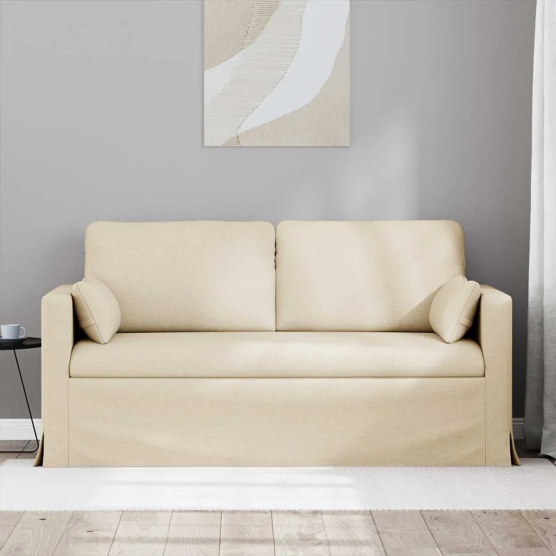 Sofa Kreminė 158 x 78 x 80 cm audinys