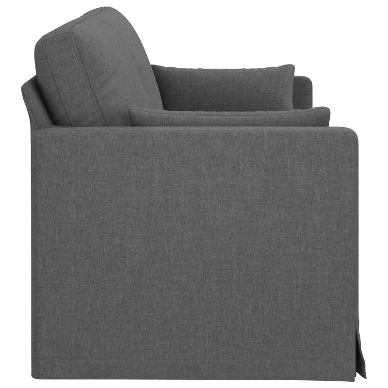 Sofa Tamsiai pilka 198 x 78 x 80 cm audinys