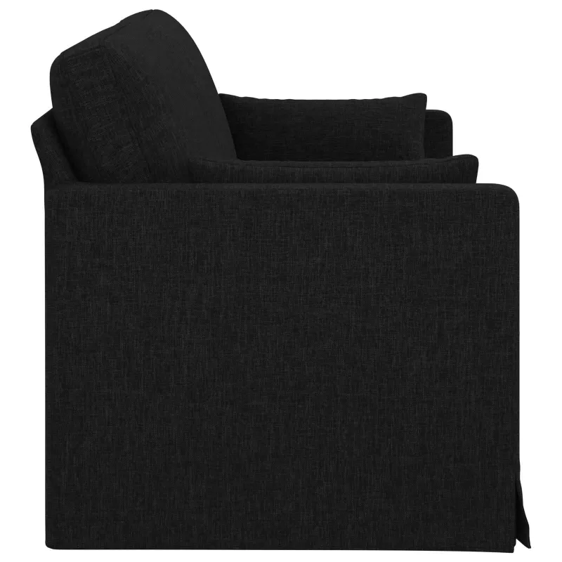 Sofa Juoda 198 x 78 x 80 cm audinys