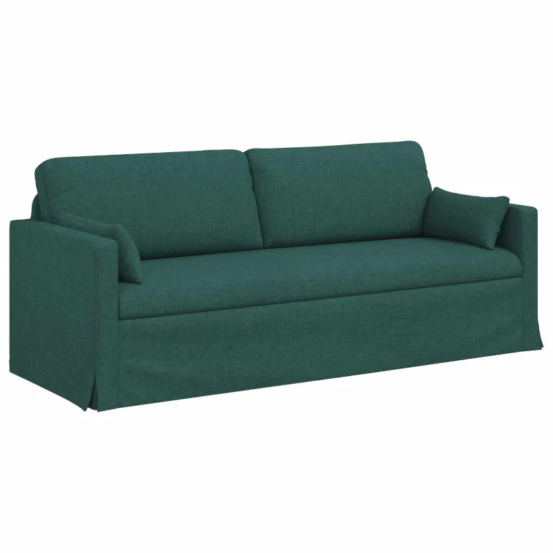 Sofa Tamsiai žalia 198 x 78 x 80 cm audinys